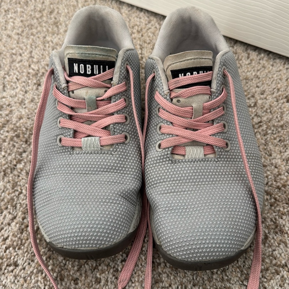 EUC Gray Nobull Project Training Shoes